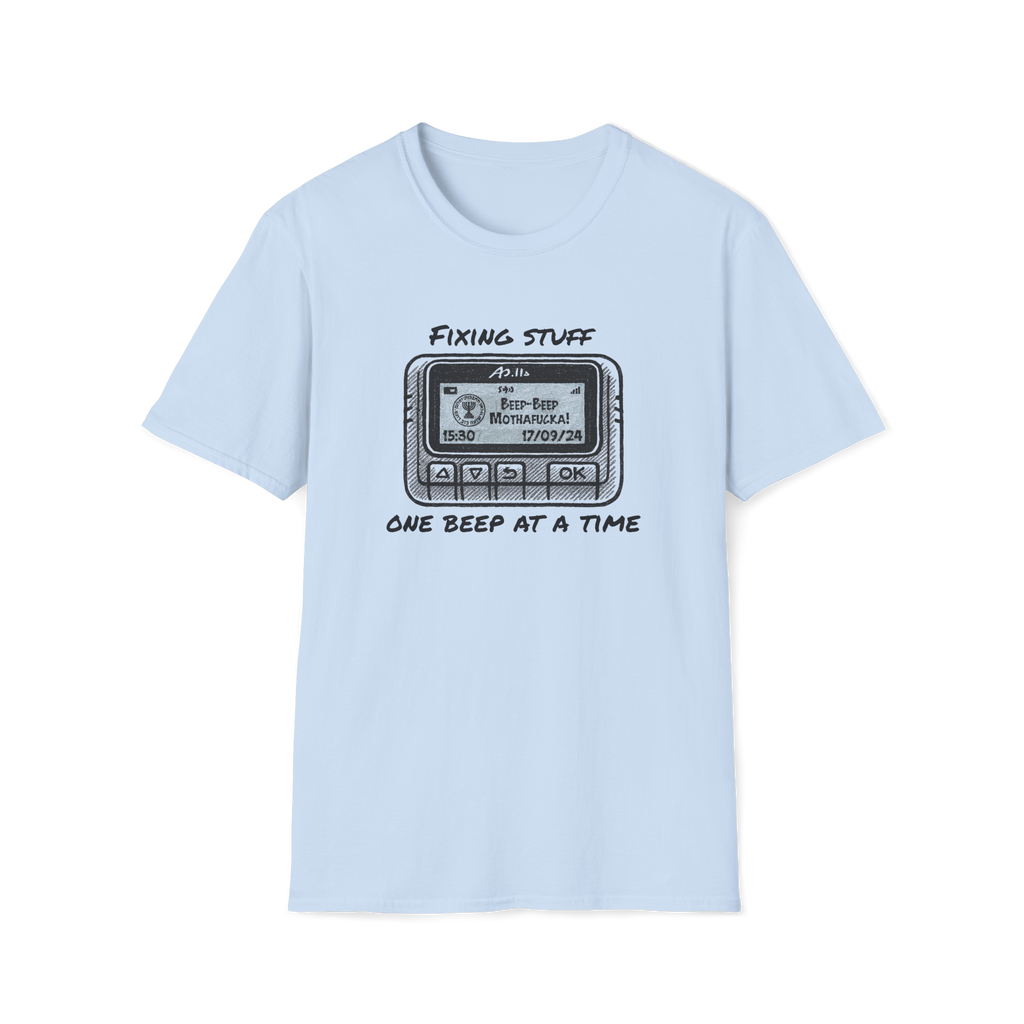 Mossad Pager t-shirt Beep Beep!