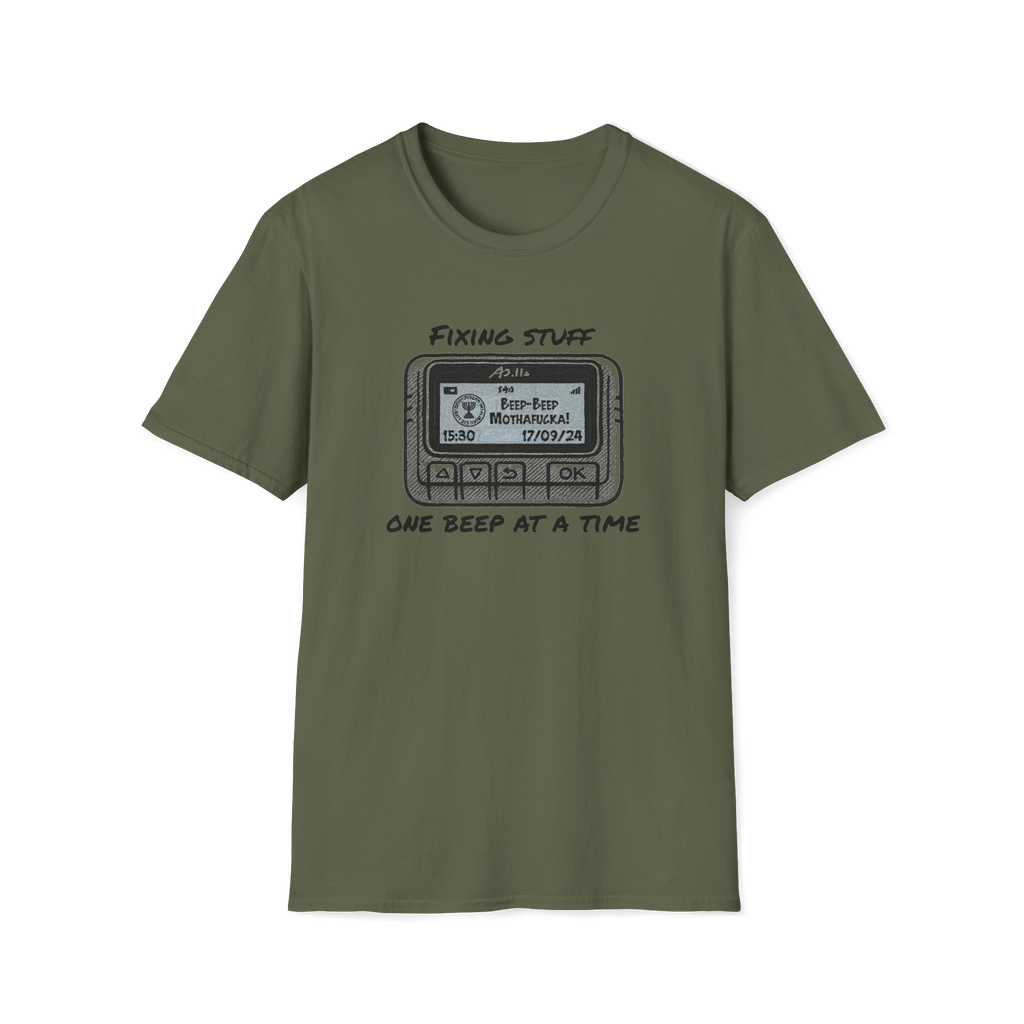 Mossad Pager t-shirt Beep Beep!