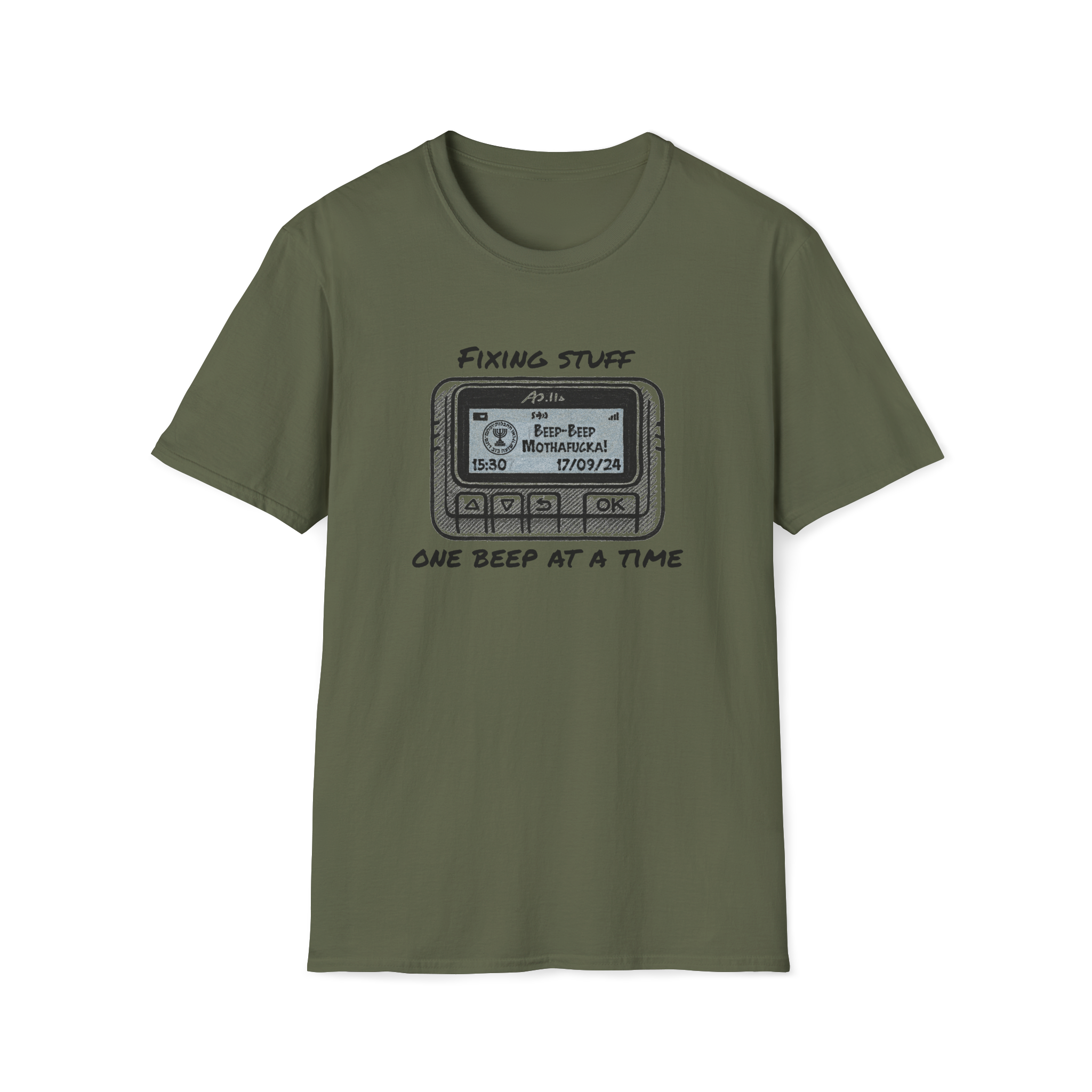 Mossad Pager t-shirt Beep Beep!