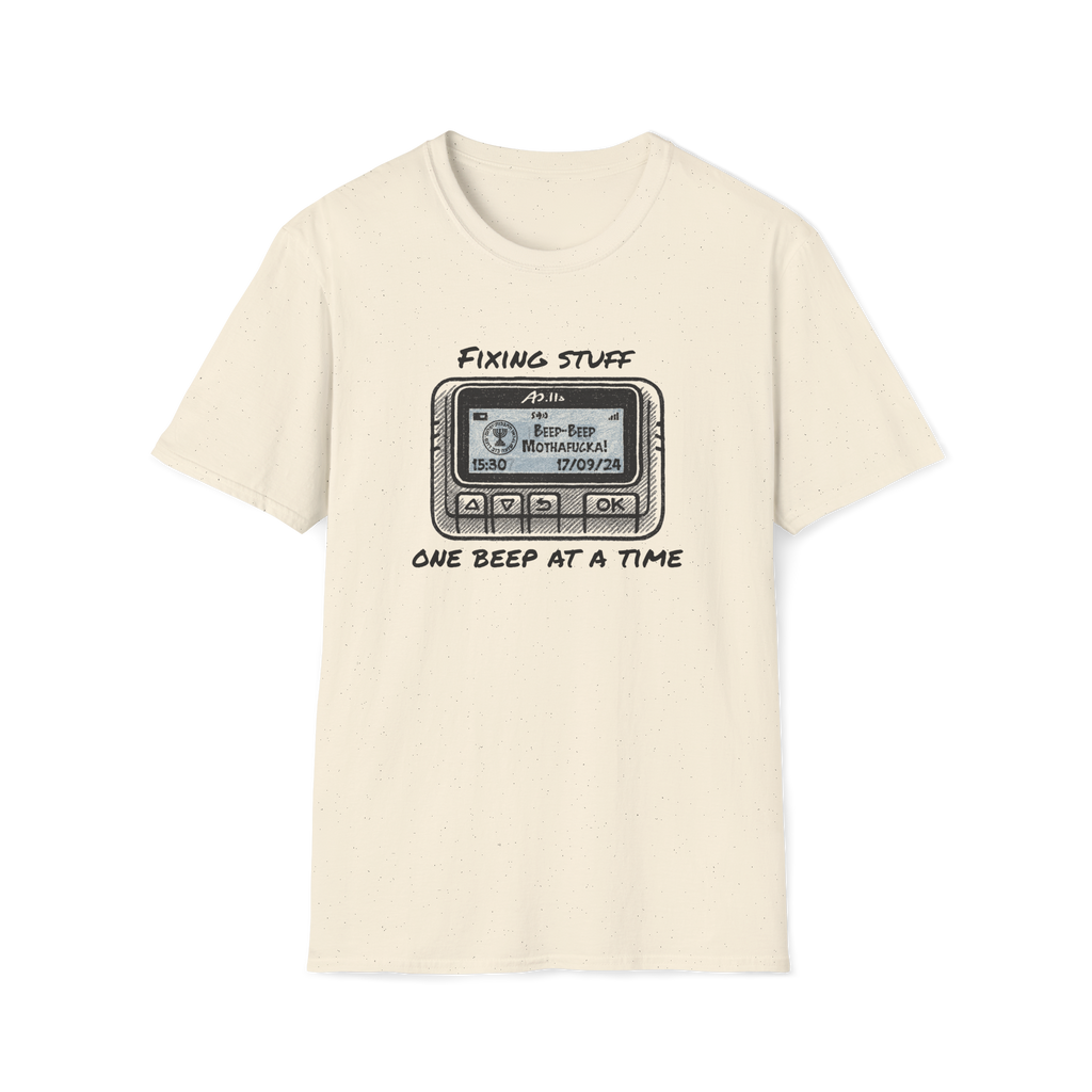 Mossad Pager t-shirt Beep Beep!