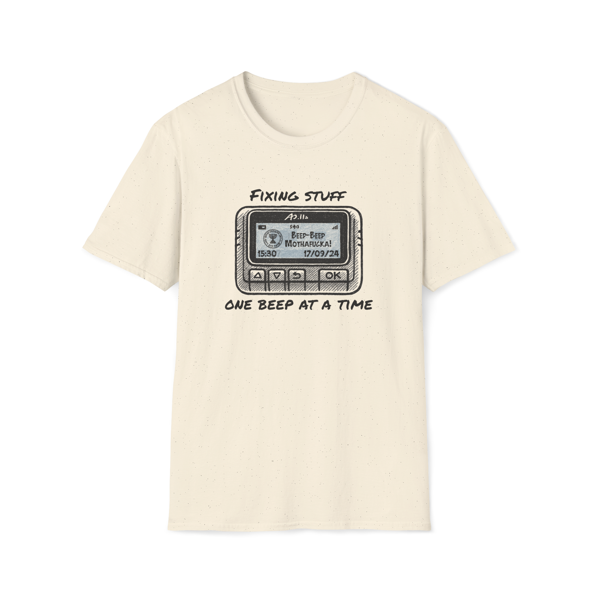 Mossad Pager t-shirt Beep Beep!