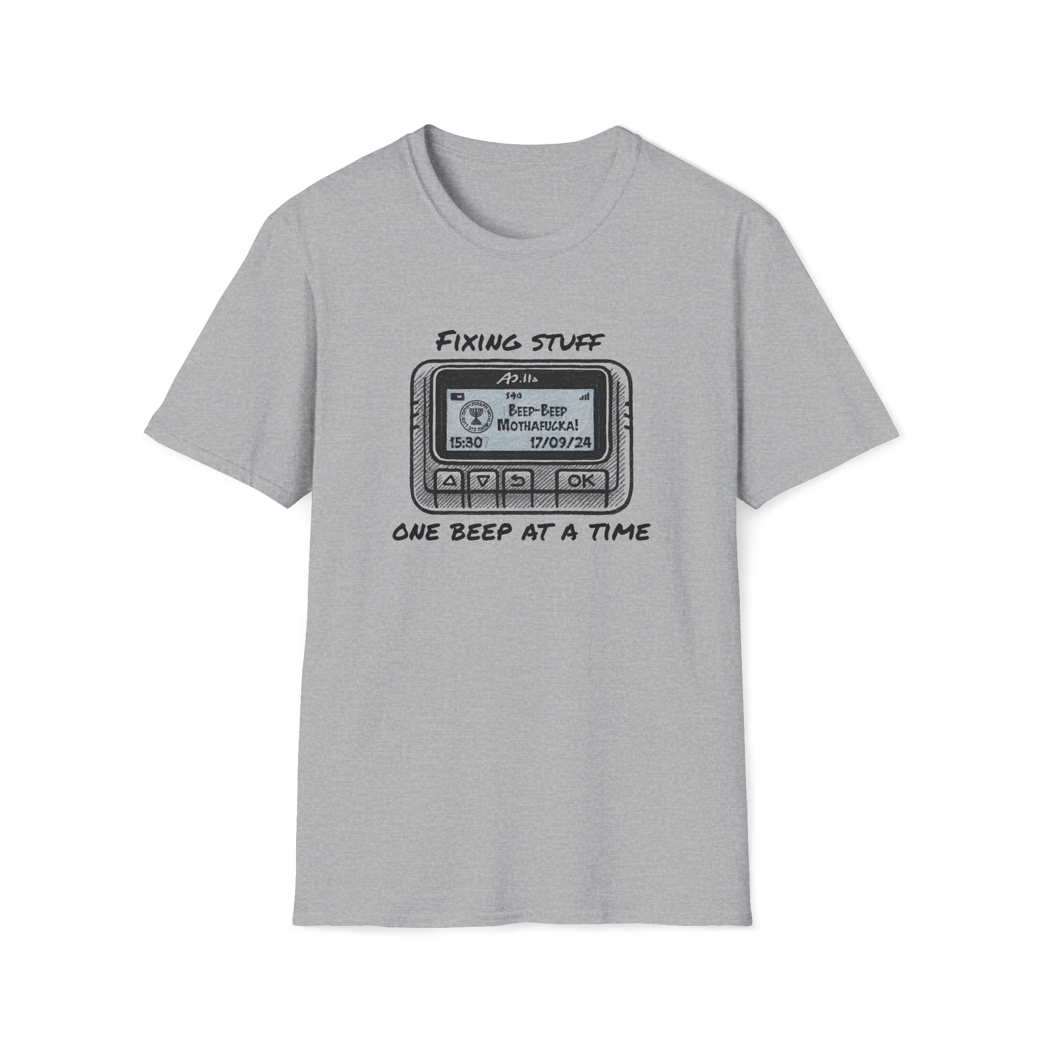 Mossad Pager t-shirt Beep Beep!