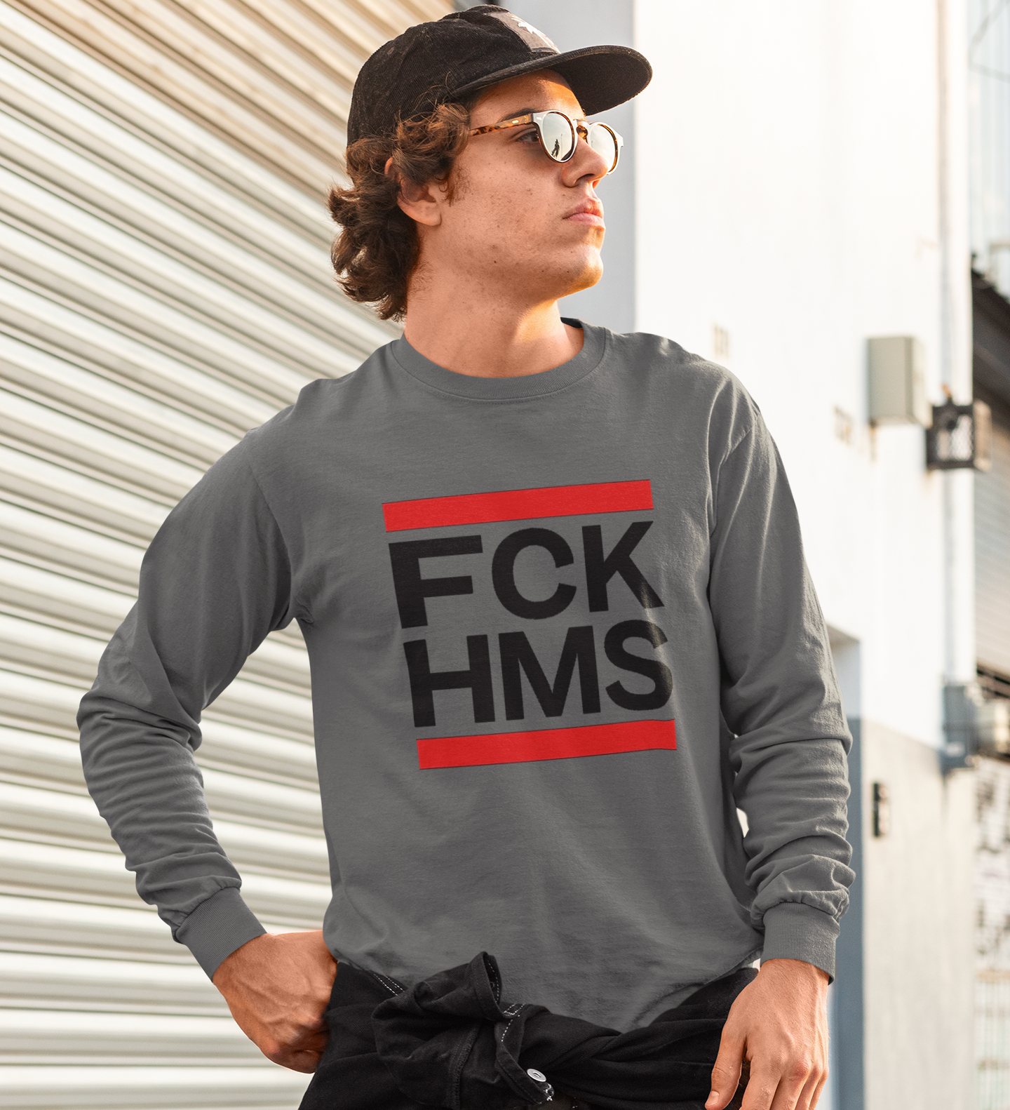 FCK HMS Unisex Long Sleeve Tee