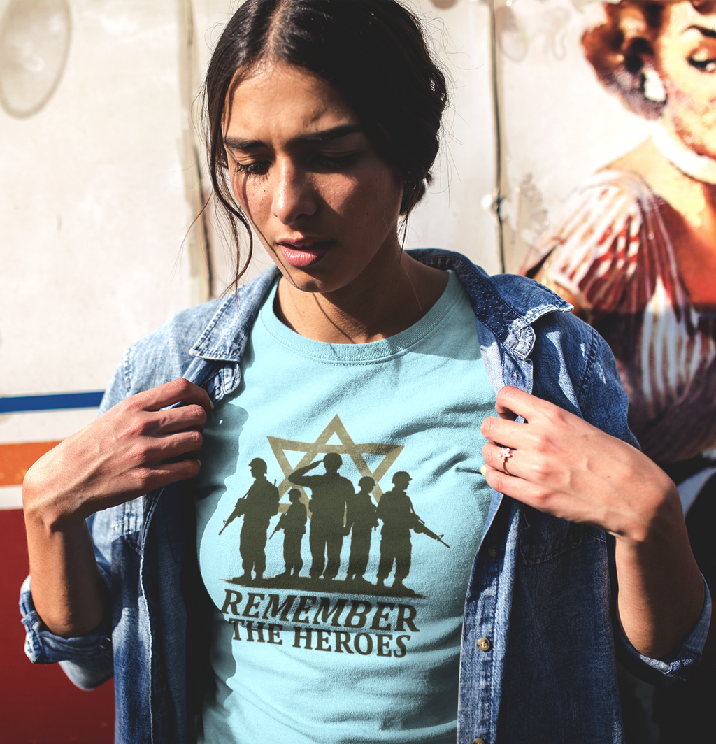 Remember the IDF heroes Unisex  T-Shirt