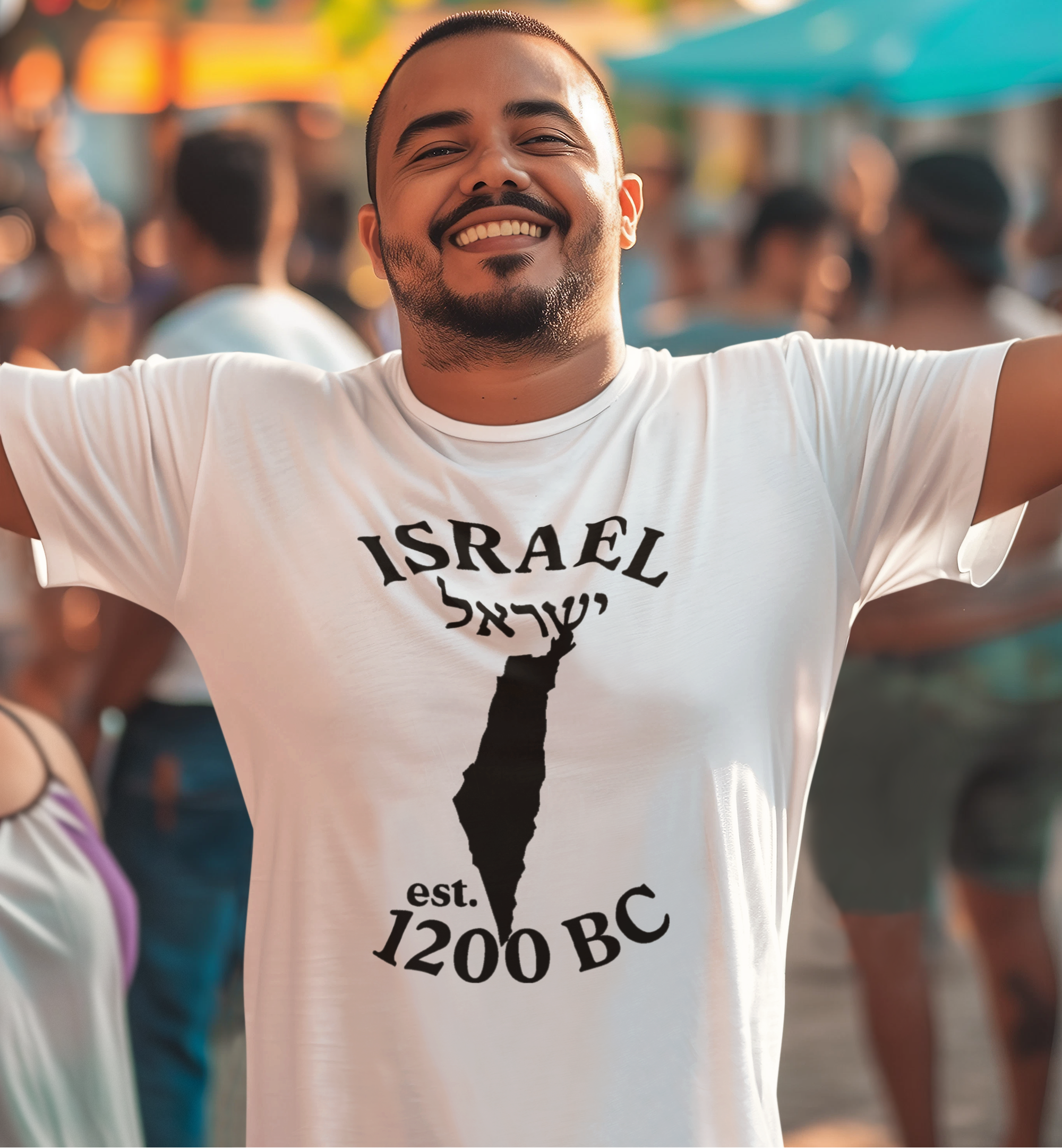 ISRAEL est. 1200 BC 2 Unisex T-Shirt,