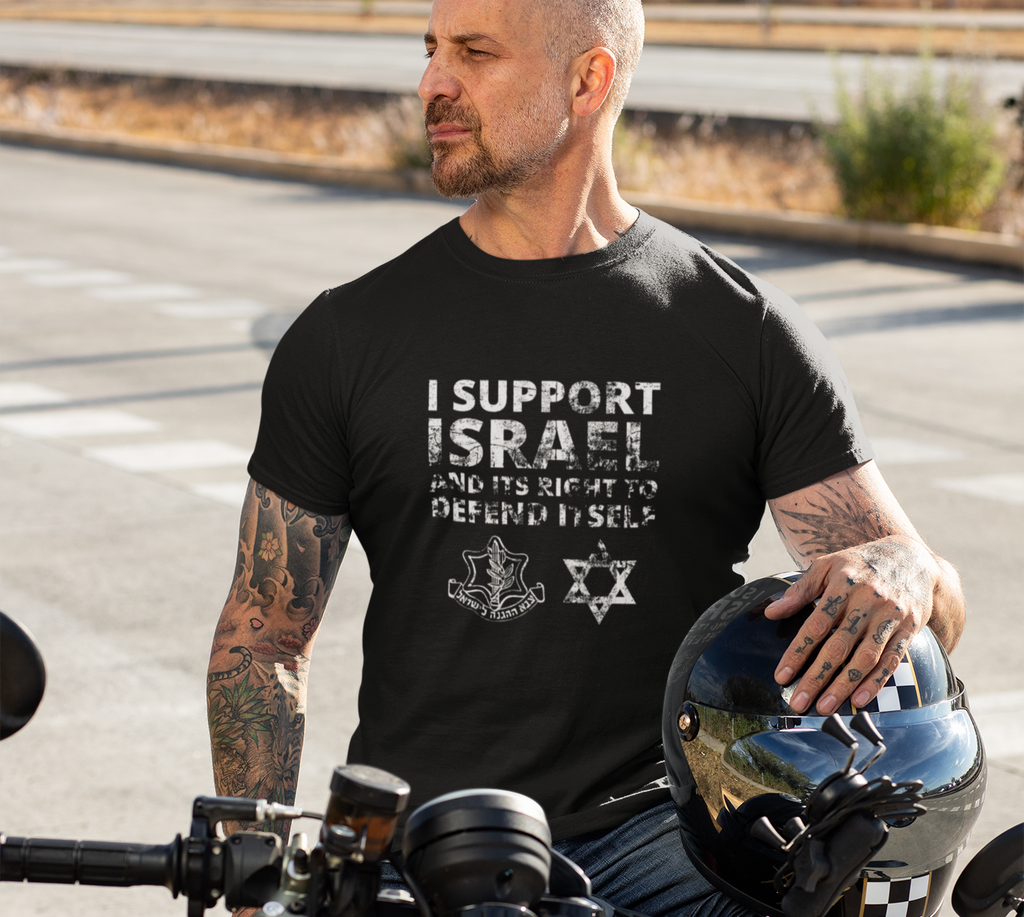 I support Israel and its right to defend itself Unisex T-shirt
